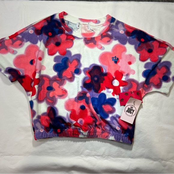 Juicy Couture All Over Floral Top - Picture 1 of 7